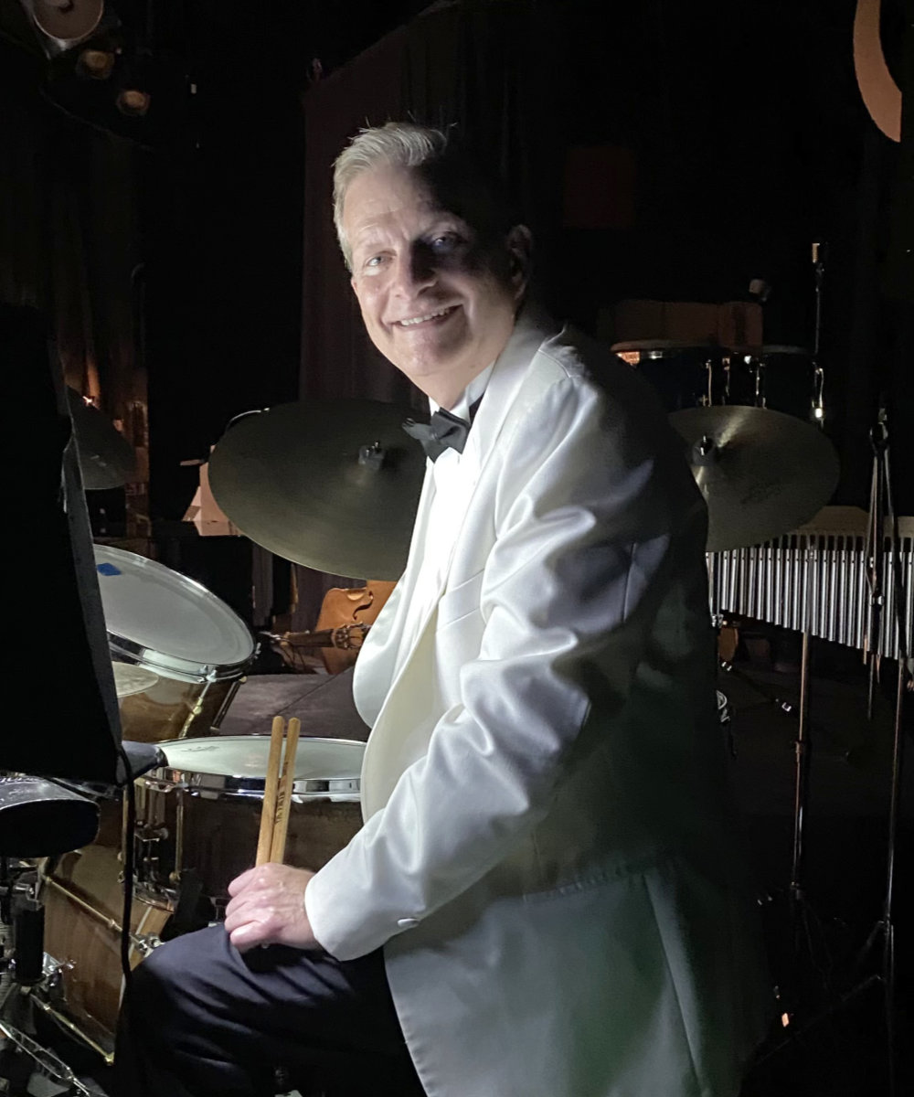 Rick Charwin at the drums